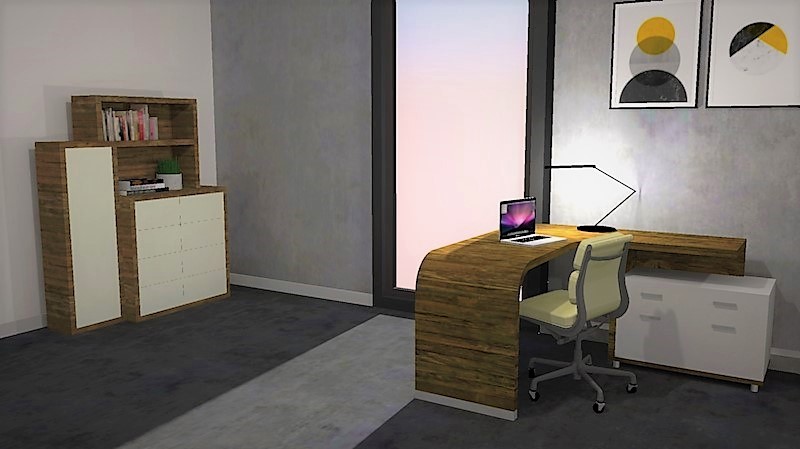 Terra™ furniture collection – office render