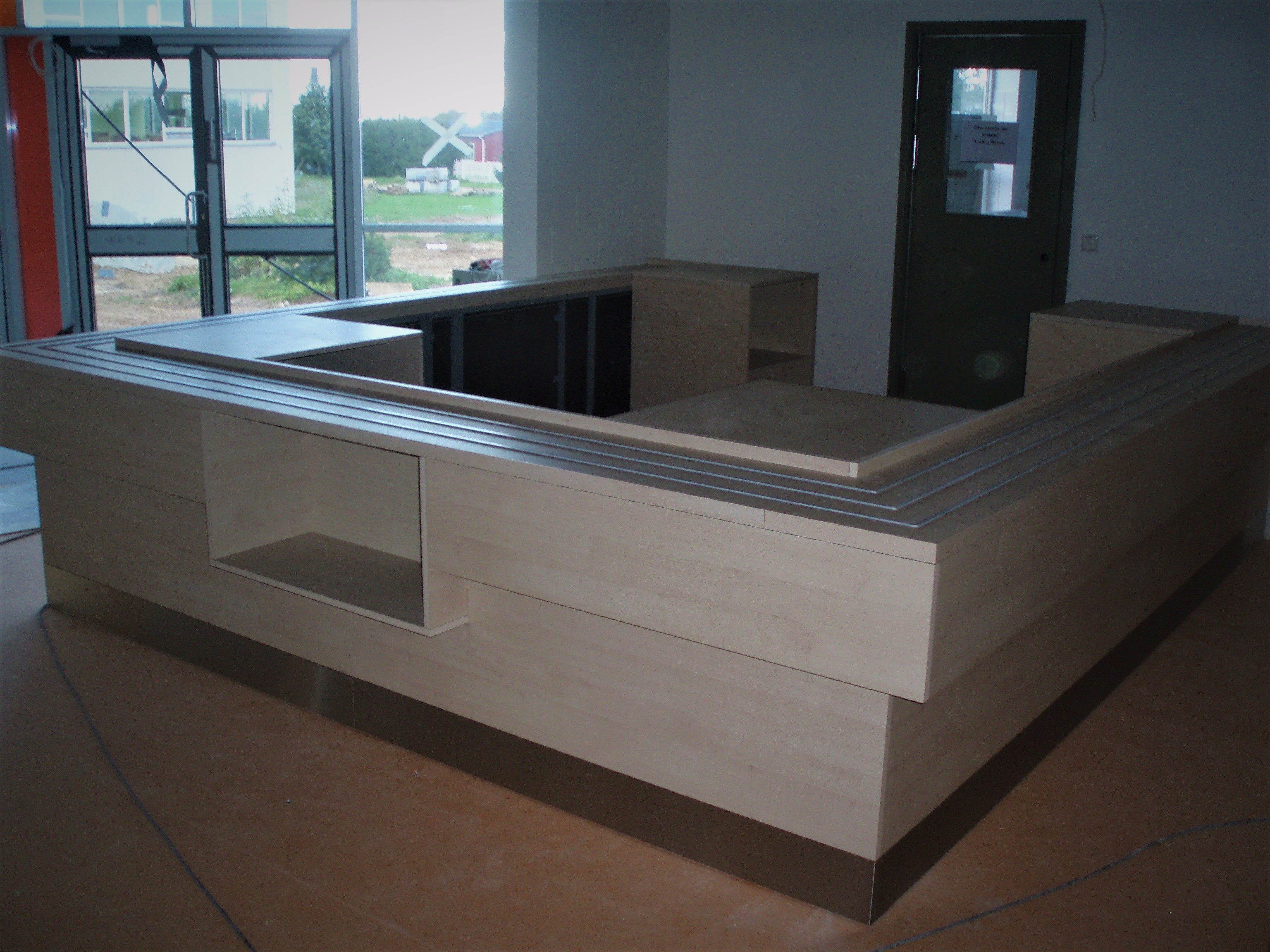 Custom Furniture - Reception Desk